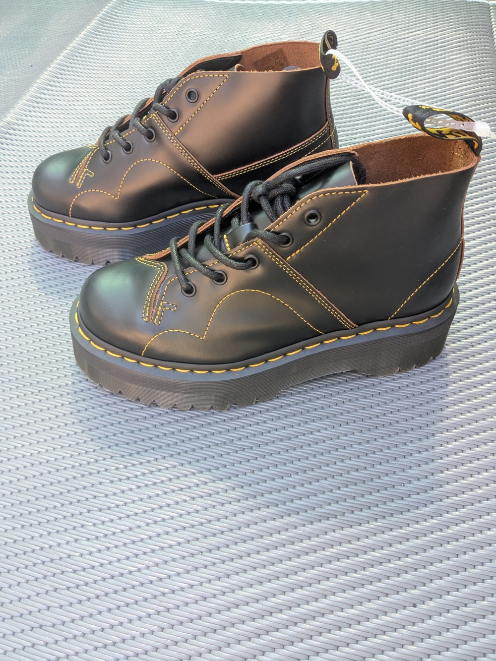 Dr. Martens NWT Church Quad Ankle Boots Genuine Leather